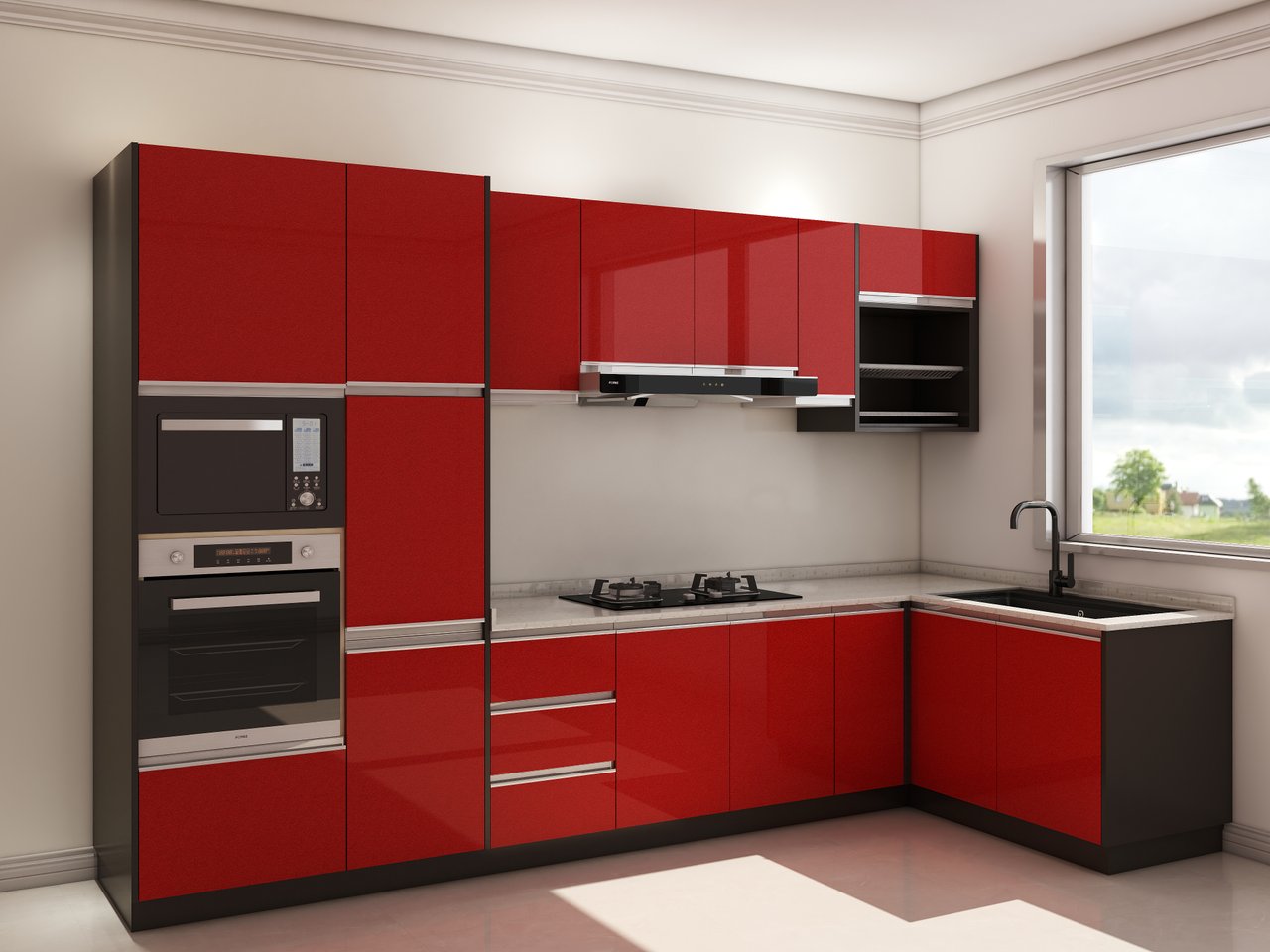 Melamine Kitchen Packages Malaysia Alpha Kitchen Industries
